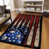 baseball american flag rectangle rug living room carpet rug rectangle carpet floor decor home decor